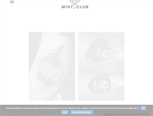 Tablet Screenshot of mintclubtattoo.com
